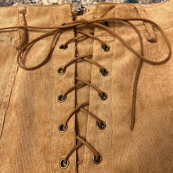 LF One Way micro corduroy skirt - Picture 2 of 5